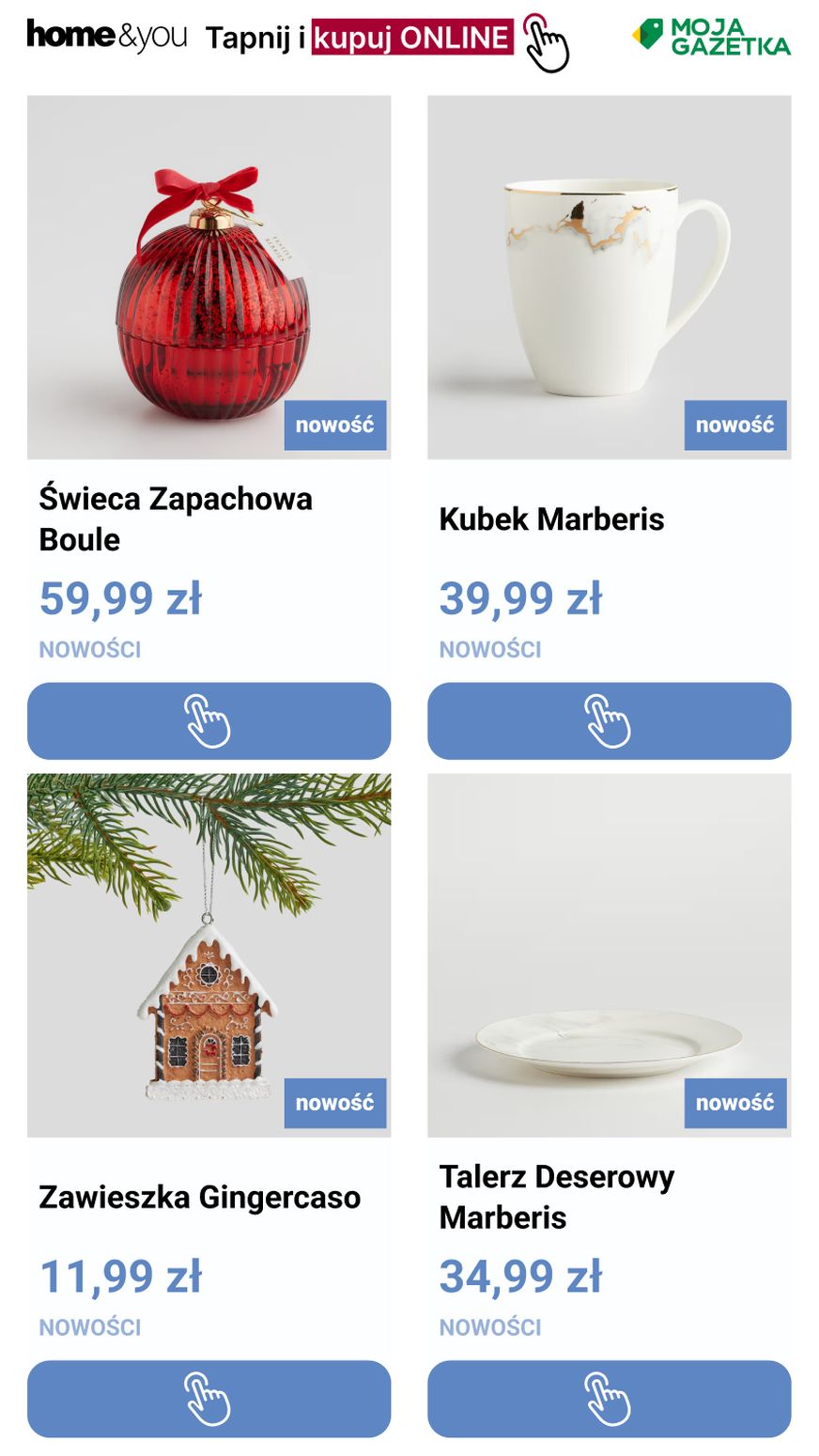 gazetka promocyjna home&you Nowości w ofercie 🎀🎄 - Strona 10