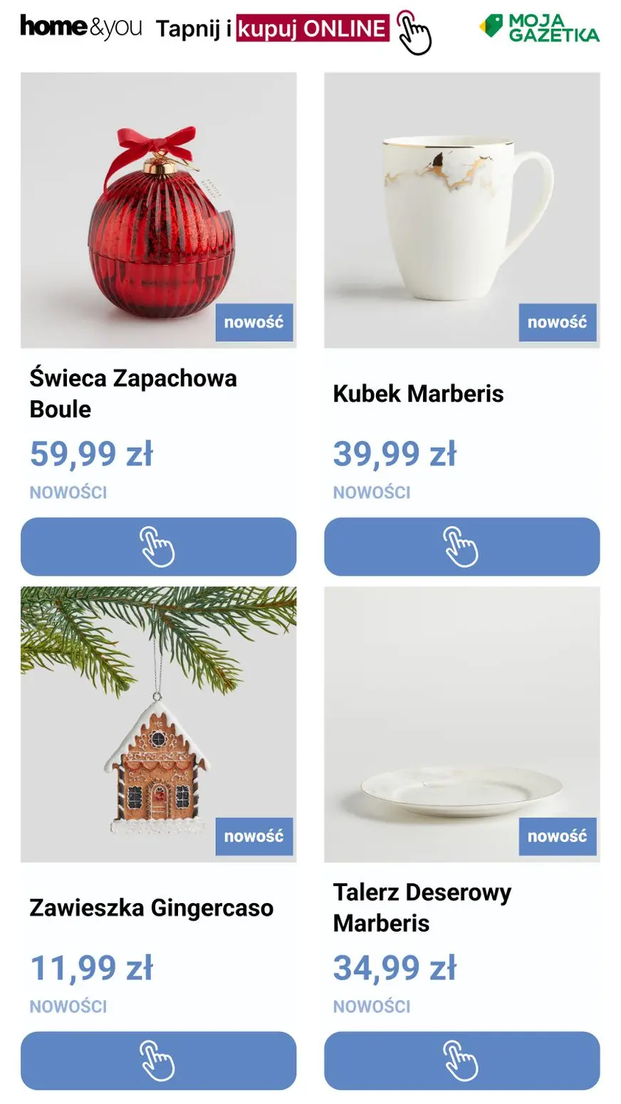 gazetka promocyjna home&you Nowości w ofercie 🎀🎄 - Strona 10