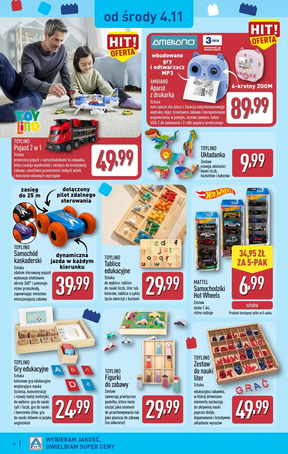 gazetka promocyjna ALDI Oferta od 4.11 - Strona 6