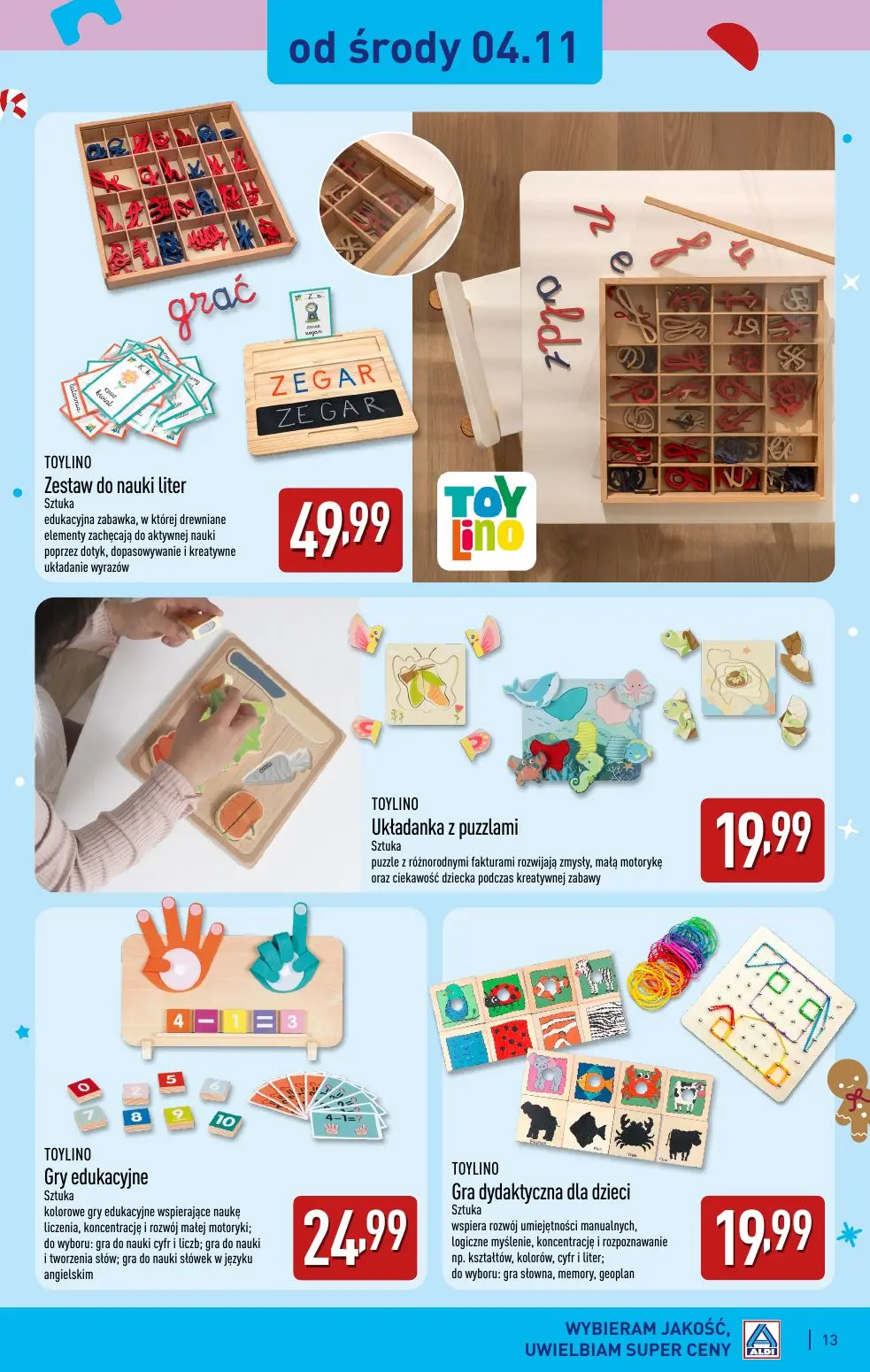 gazetka promocyjna ALDI Katalog zabawek 🧸 - Strona 13