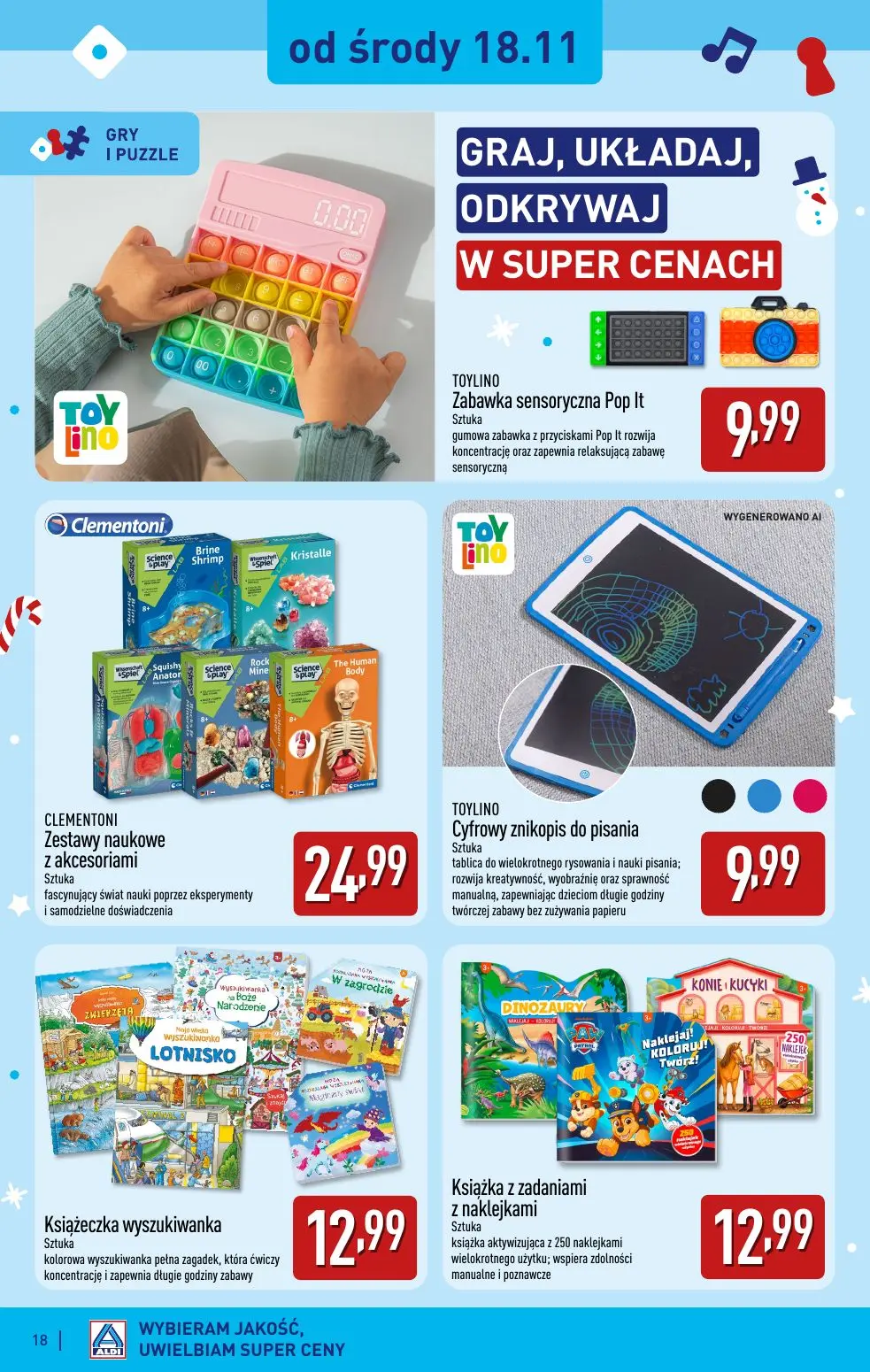 gazetka promocyjna ALDI Katalog zabawek 🧸 - Strona 18
