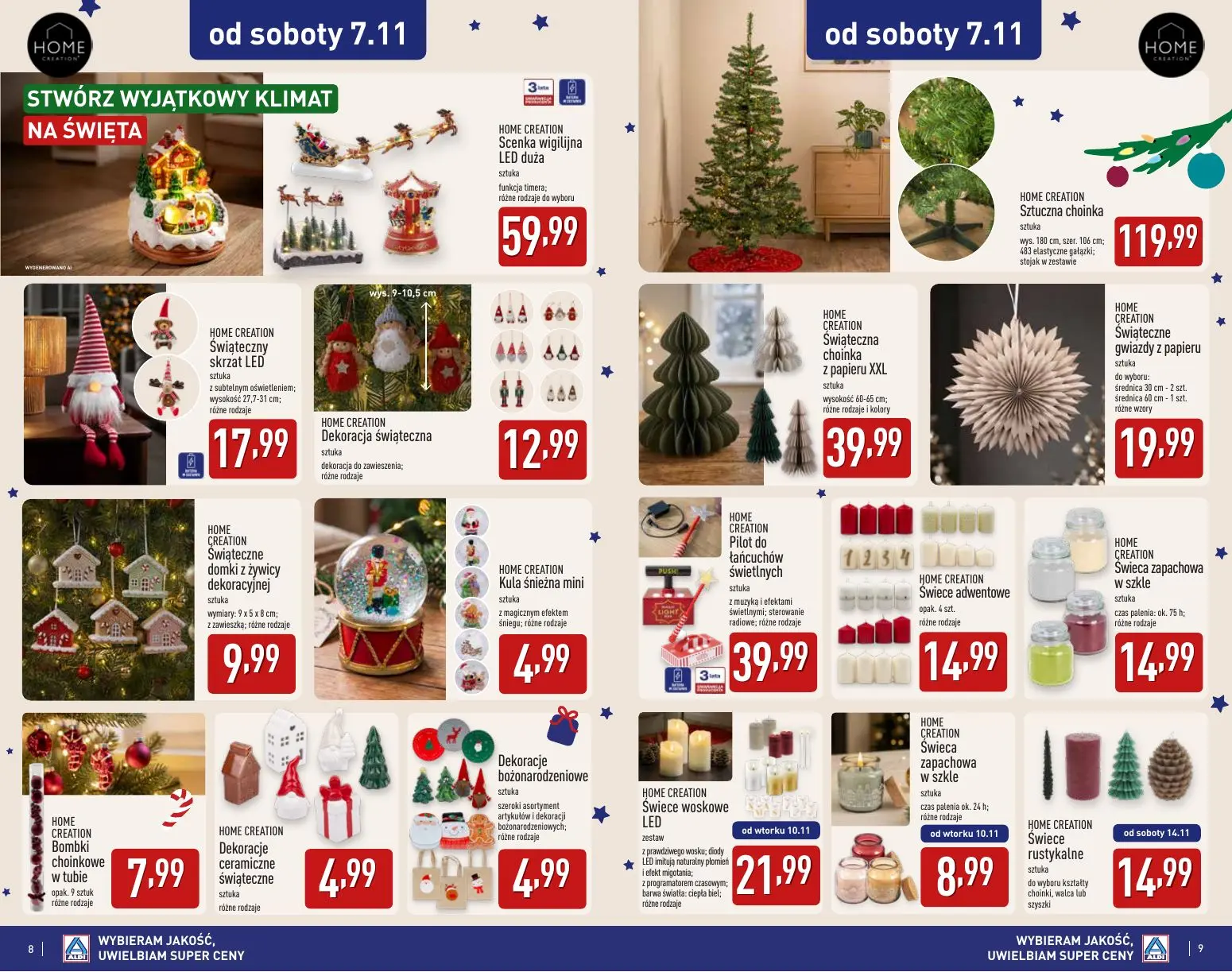 gazetka promocyjna ALDI Katalog DEKORACJE 🎄 - Strona 5
