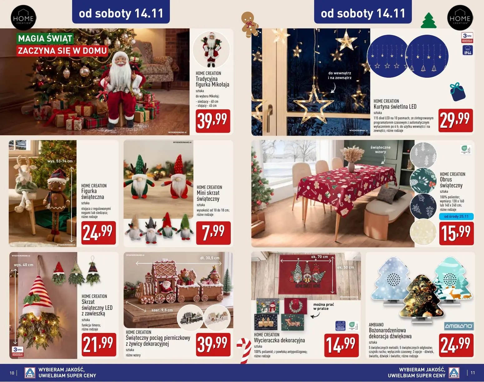 gazetka promocyjna ALDI Katalog DEKORACJE 🎄 - Strona 6