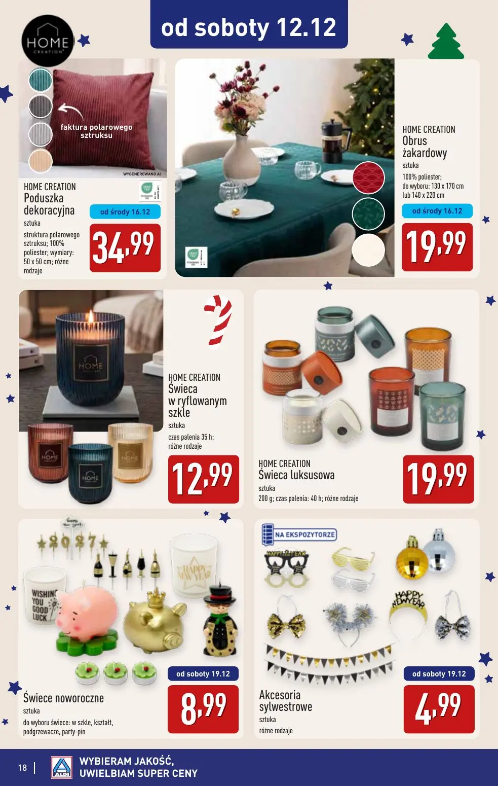 gazetka promocyjna ALDI Katalog DEKORACJE 🎄 - Strona 10