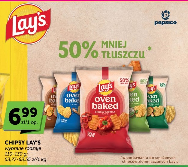 Chipsy LAY'S w ofercie sklepu ABC