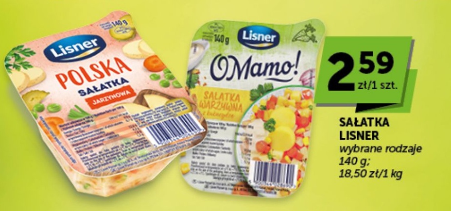 Sałatka Lisner w ofercie sklepu ABC