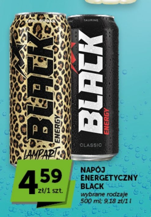Napój energetyczny Black w ofercie sklepu ABC