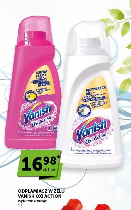 Odplamiacz w żelu Vanish Oxi Action w ofercie sklepu ABC