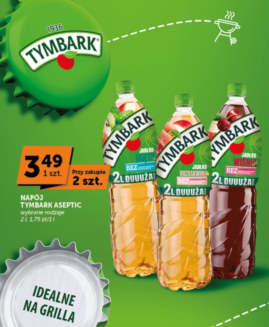 Napój Tymbark Aseptic w ofercie sklepu ABC