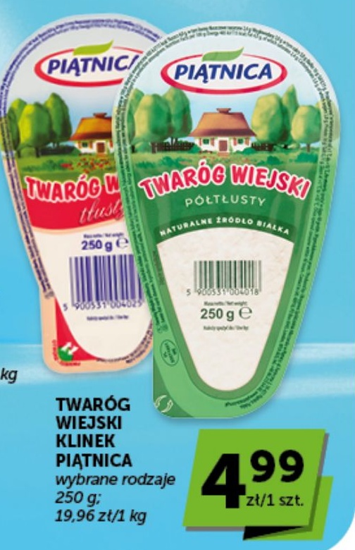 Twaróg Wiejski Piątnica w ofercie sklepu ABC