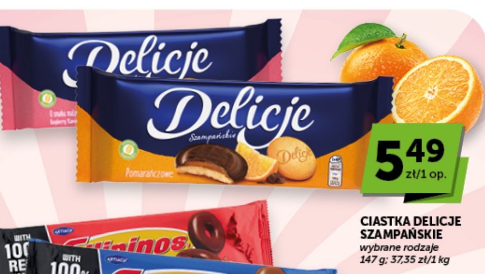 Ciastka Delicje Szampańskie w ofercie sklepu ABC
