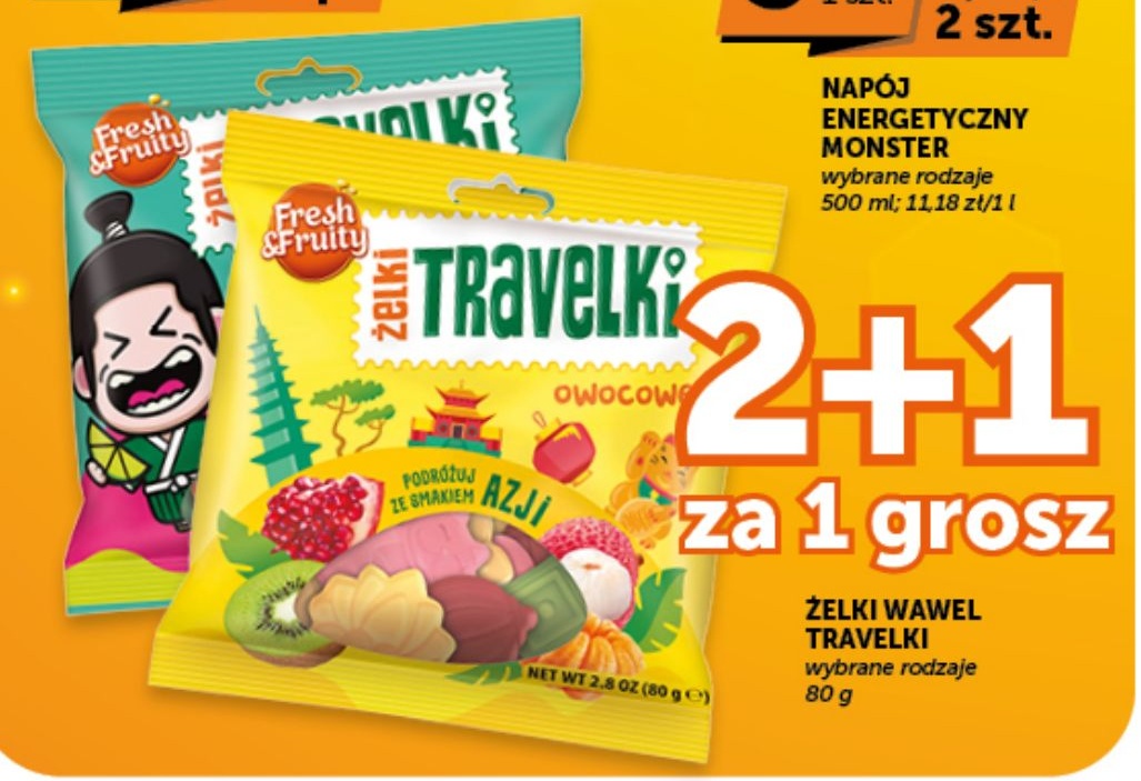Żelki Travelki w ofercie sklepu ABC