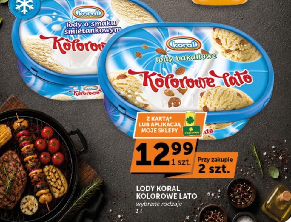 Lody Kolorowe Lato w ofercie sklepu ABC