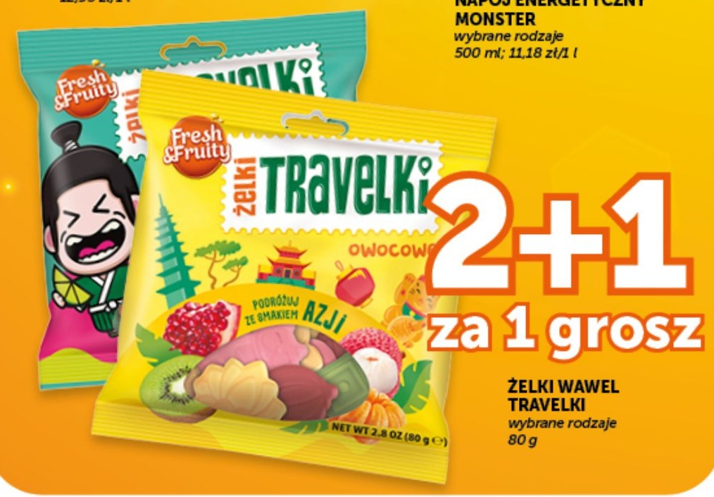 Żelki Travelki w ofercie sklepu ABC