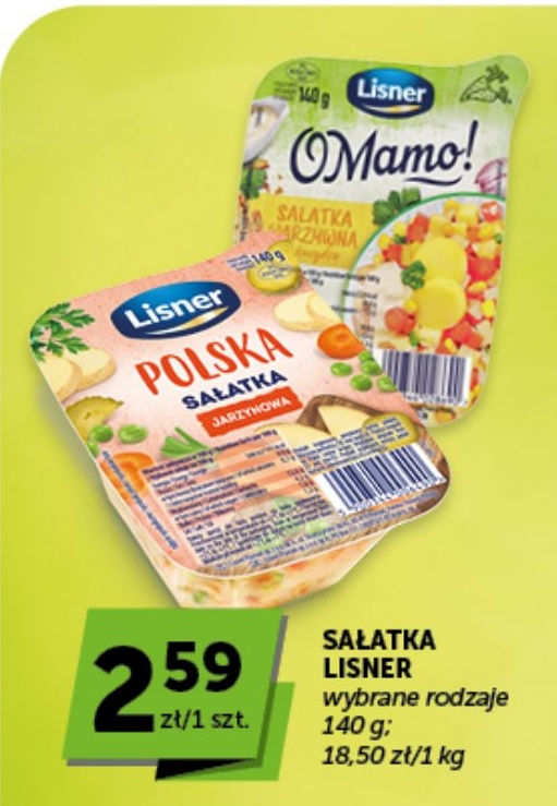 Sałatka Lisner w ofercie sklepu ABC