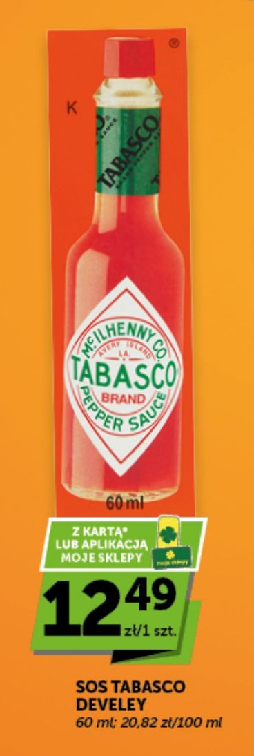 Sos Tabasco w ofercie sklepu ABC