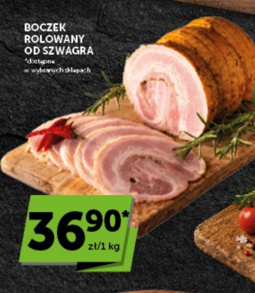 Boczek rolowany od Szwagra w ofercie sklepu ABC