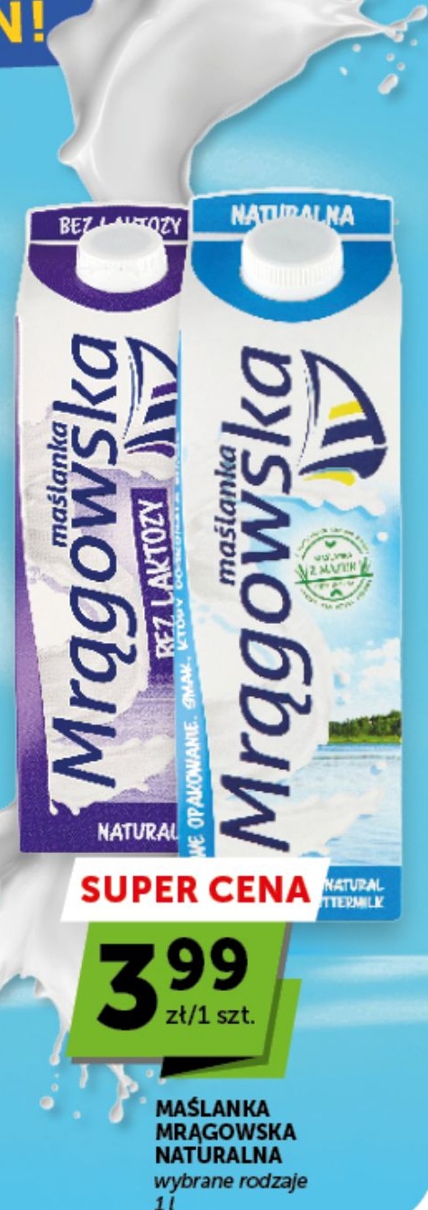 maślanka Mrągowska w ofercie sklepu ABC
