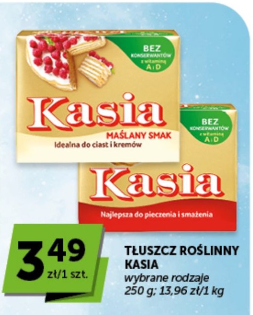 Tłuszcz roślinny Kasia w ofercie sklepu ABC