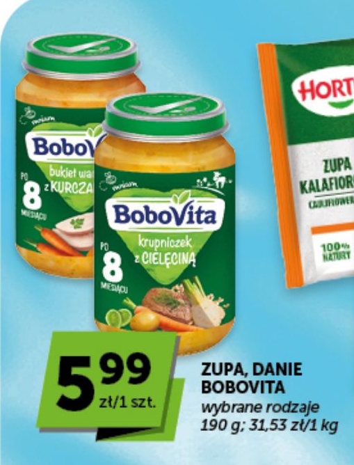 Zupa, danie Bobovita w ofercie sklepu ABC