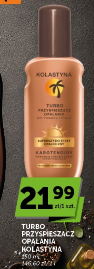 Turbo przyspieszacz opalania Kolastyna w ofercie sklepu ABC