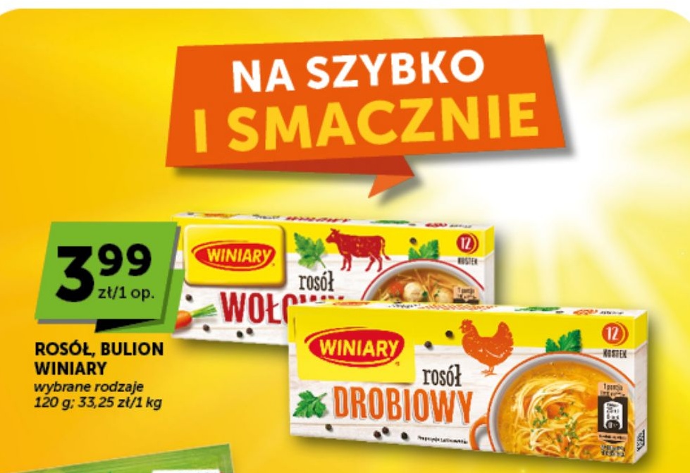 Rosół, Bulion Winiary w ofercie sklepu ABC
