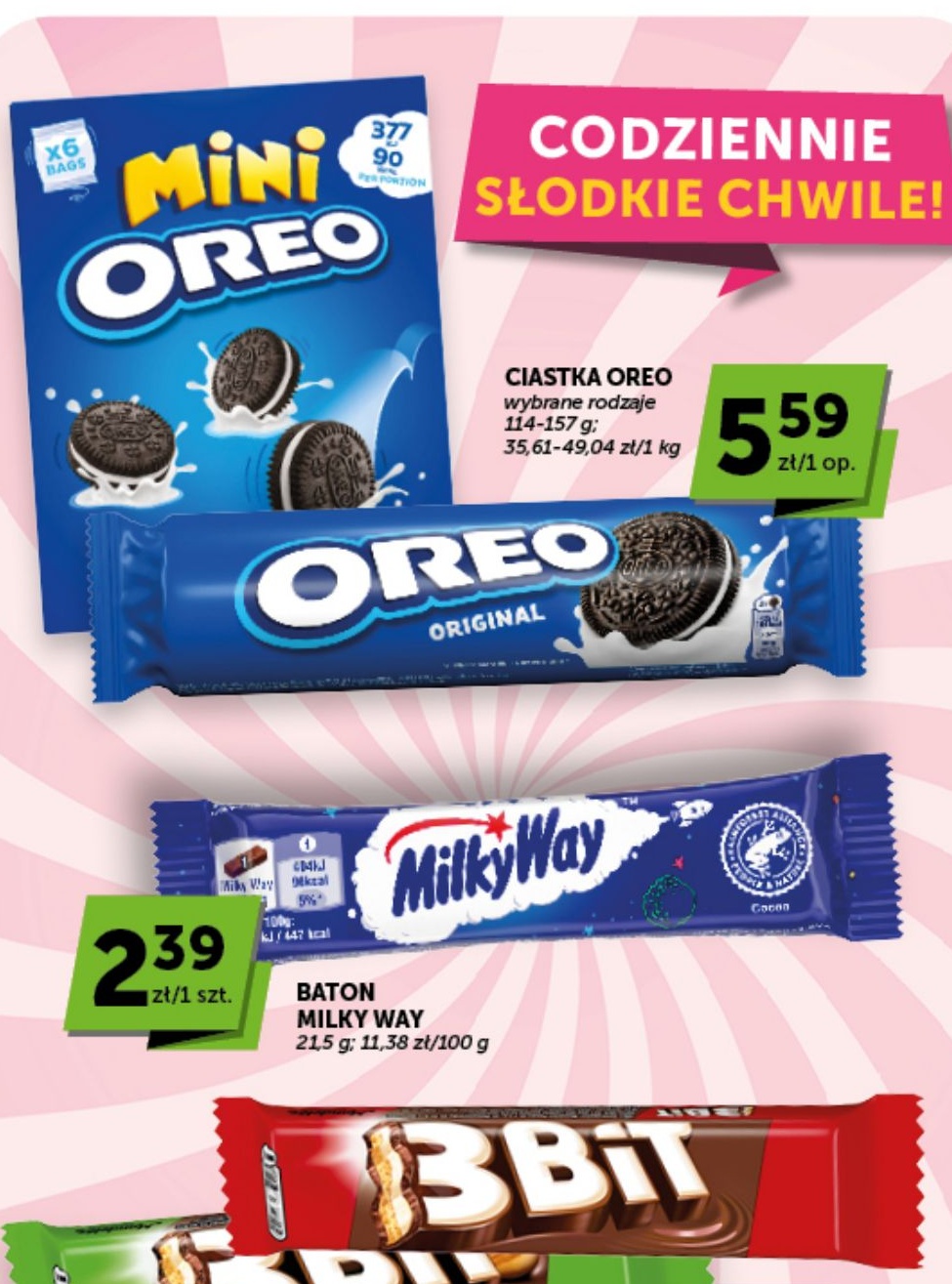 Ciastka Oreo w ofercie sklepu ABC