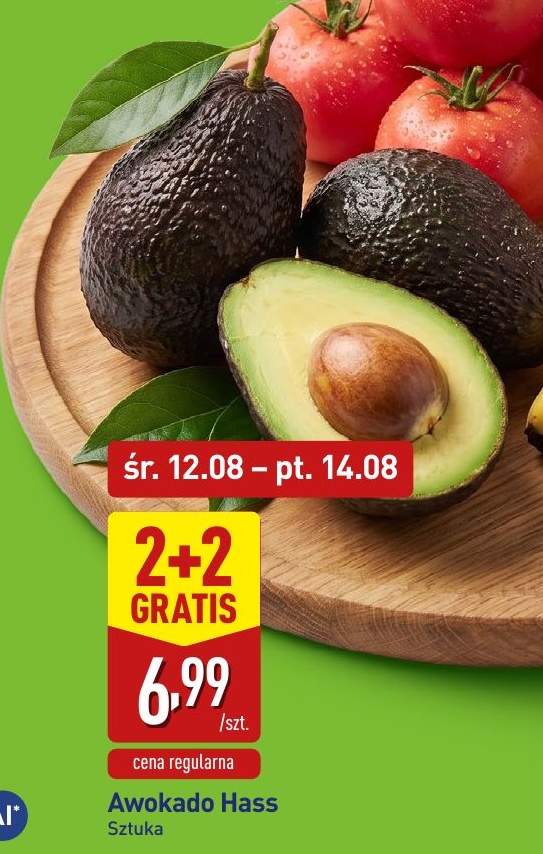 Awokado Hass w ofercie sklepu ALDI