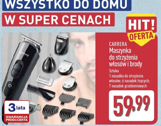 Maszynka do strzyżenia włosów i brody w ofercie sklepu ALDI
