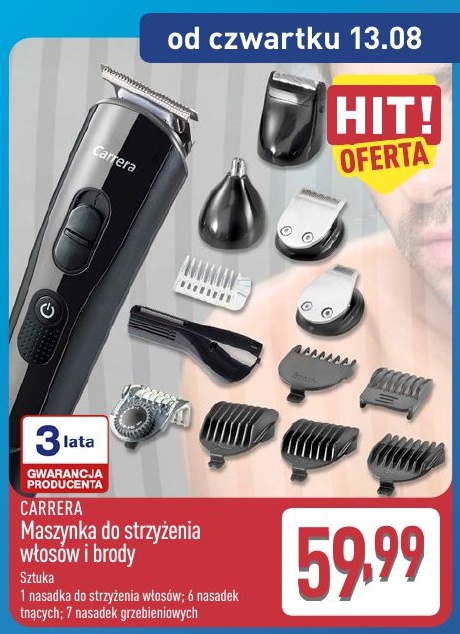 Maszynka do strzyżenia włosów i brody w ofercie sklepu ALDI