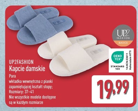 Kapcie damskie w ofercie sklepu ALDI