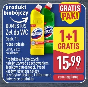 Domestos Żel do WC w ofercie sklepu ALDI