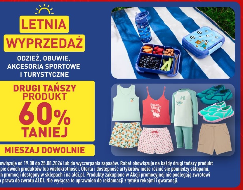 produkt w ofercie sklepu ALDI