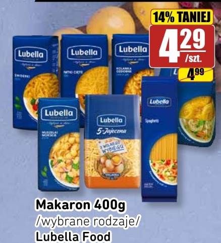 Makaron Lubella w ofercie sklepu API MARKET