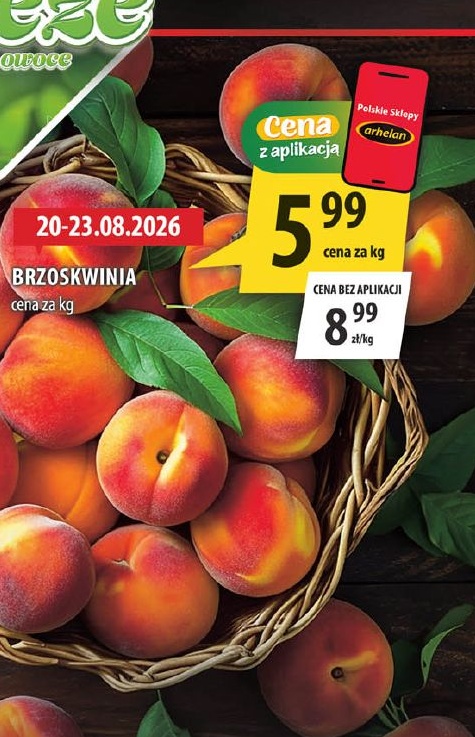 Brzoskwinia w ofercie sklepu arhelan