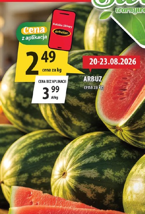 Arbuz w ofercie sklepu arhelan