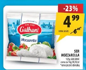 Ser Mozzarella Galbani w ofercie sklepu arhelan