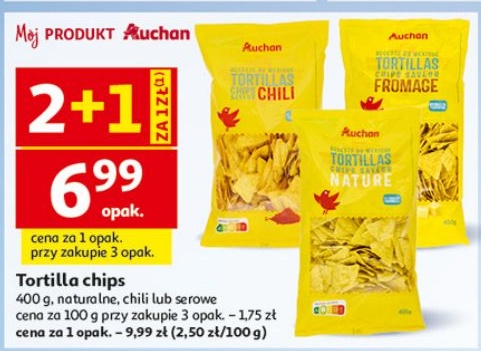 Tortilla chips w ofercie sklepu Auchan
