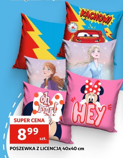 Poszewka z licencją w ofercie sklepu Auchan