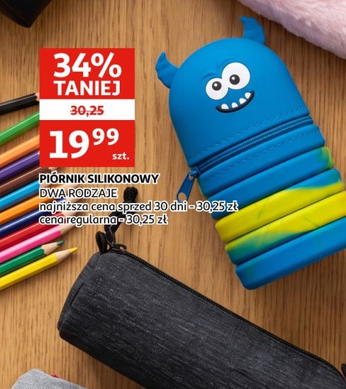 Piórnik silikonowy w ofercie sklepu Auchan
