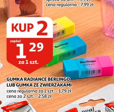 Gumka Radiance Berlingo w ofercie sklepu Auchan