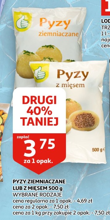 Pyzy ziemniaczane w ofercie sklepu Auchan