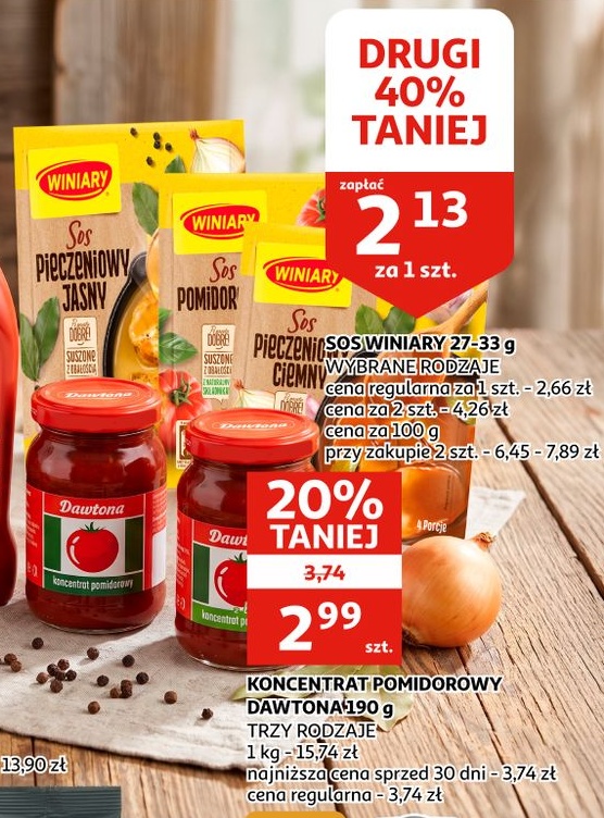 Sos Winiary w ofercie sklepu Auchan