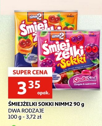 Śmiejżelki Sokki Nimm2 w ofercie sklepu Auchan