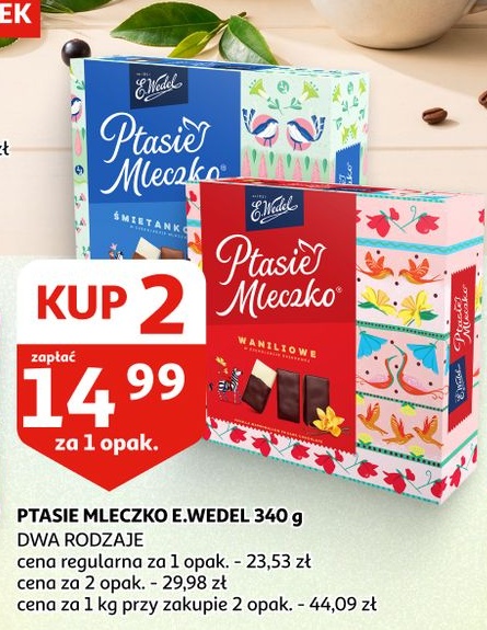 Ptasie Mleczko E.Wedel w ofercie sklepu Auchan