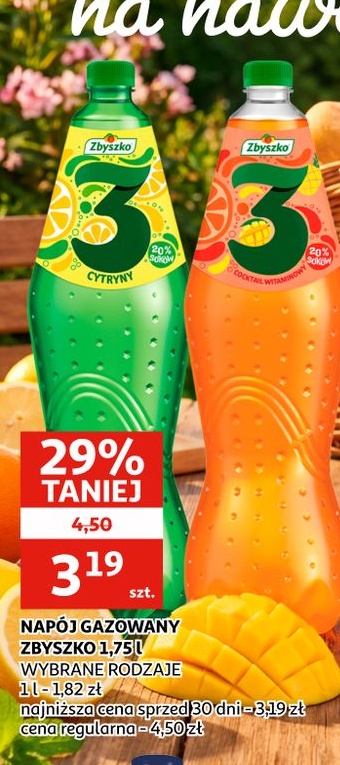 Napój gazowany Zbyszko w ofercie sklepu Auchan