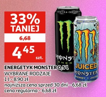 Energetyk Monster w ofercie sklepu Auchan
