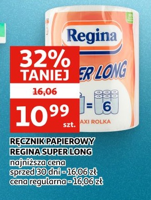 Ręcznik papierowy Regina Super Long w ofercie sklepu Auchan