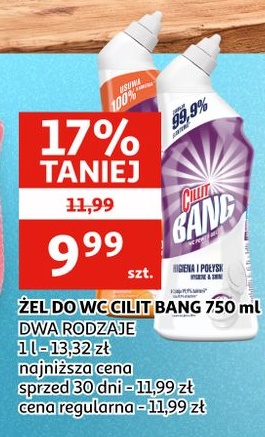 Żel do WC Cilit Bang w ofercie sklepu Auchan