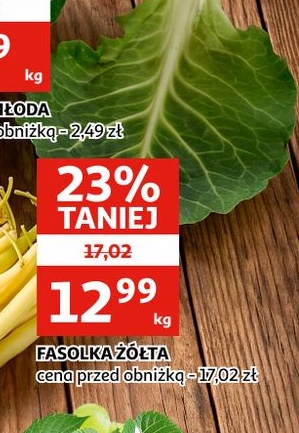 Fasolka żółta w ofercie sklepu Auchan